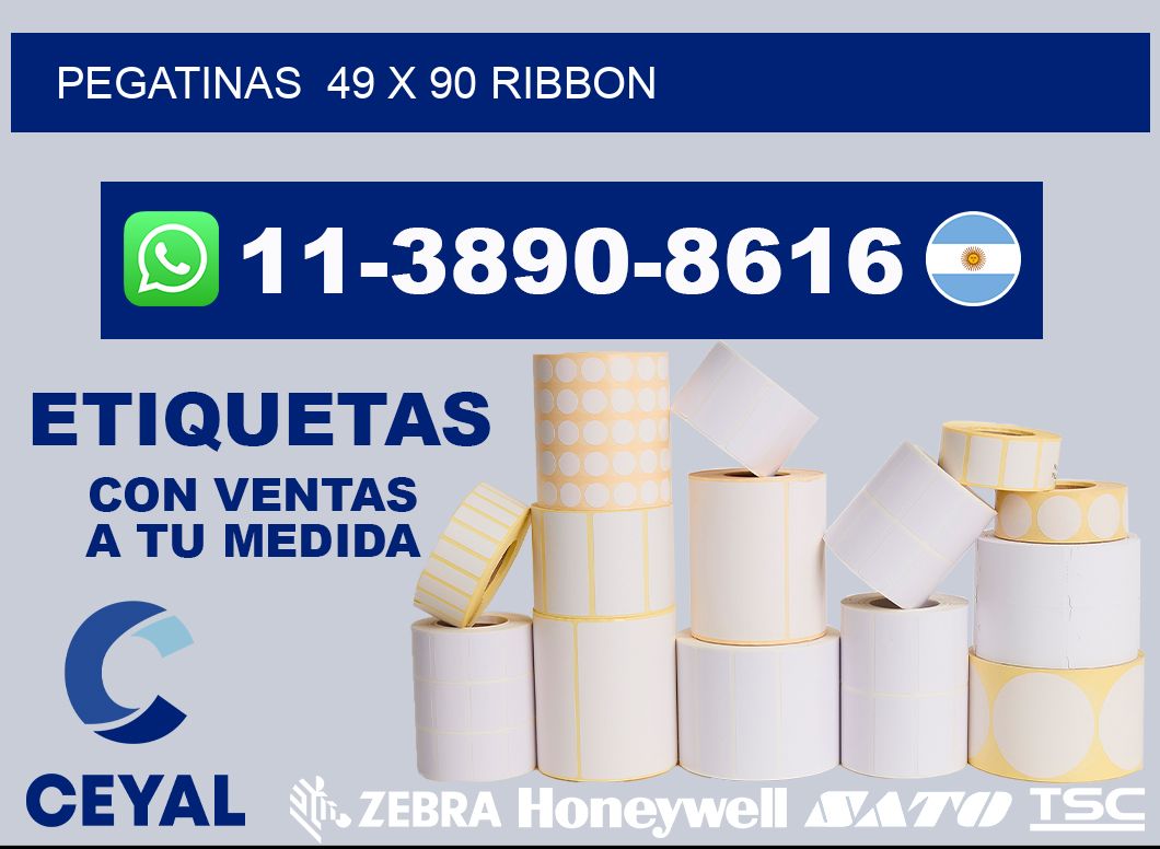 pegatinas  49 x 90 ribbon