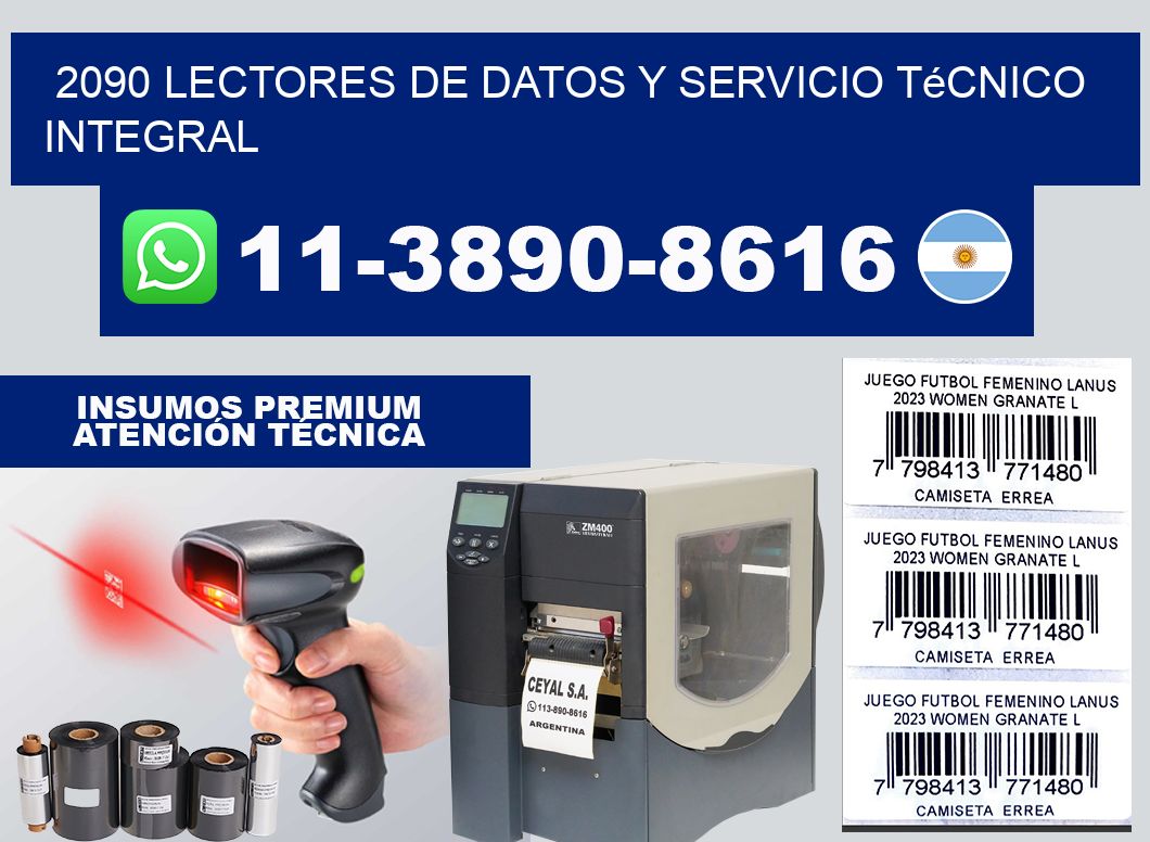 2090 Lectores de Datos y Servicio Técnico Integral