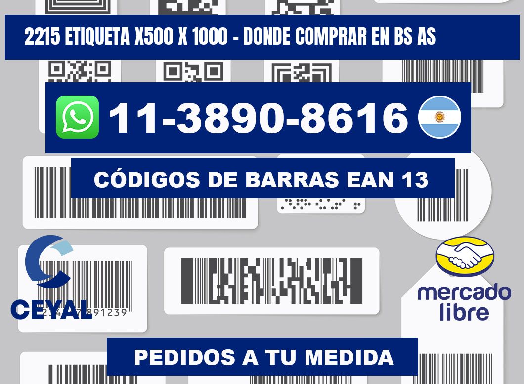 2215 etiqueta x500 x 1000 - Donde Comprar en bs as