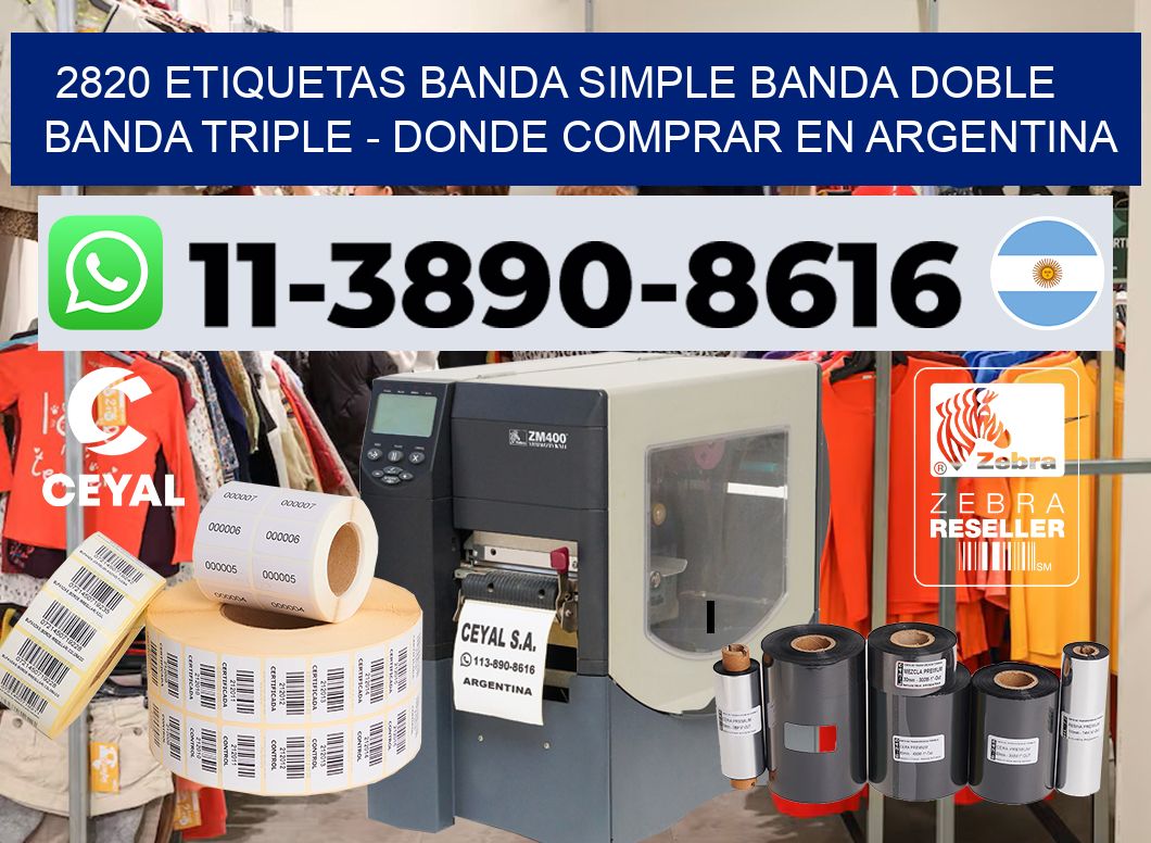2820 etiquetas banda simple banda doble banda triple – Donde Comprar en Argentina