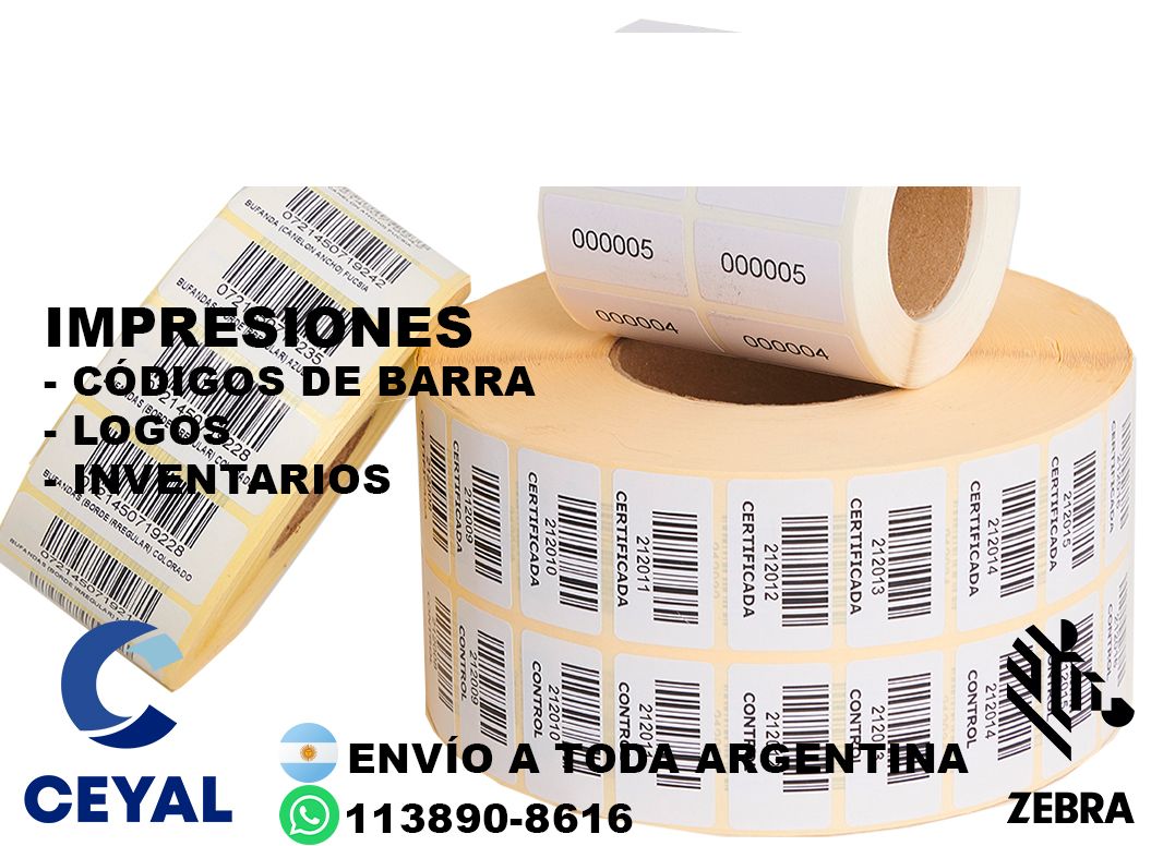 Comprar códigos de barras 75 x 65 Donde es mas fácil comprar