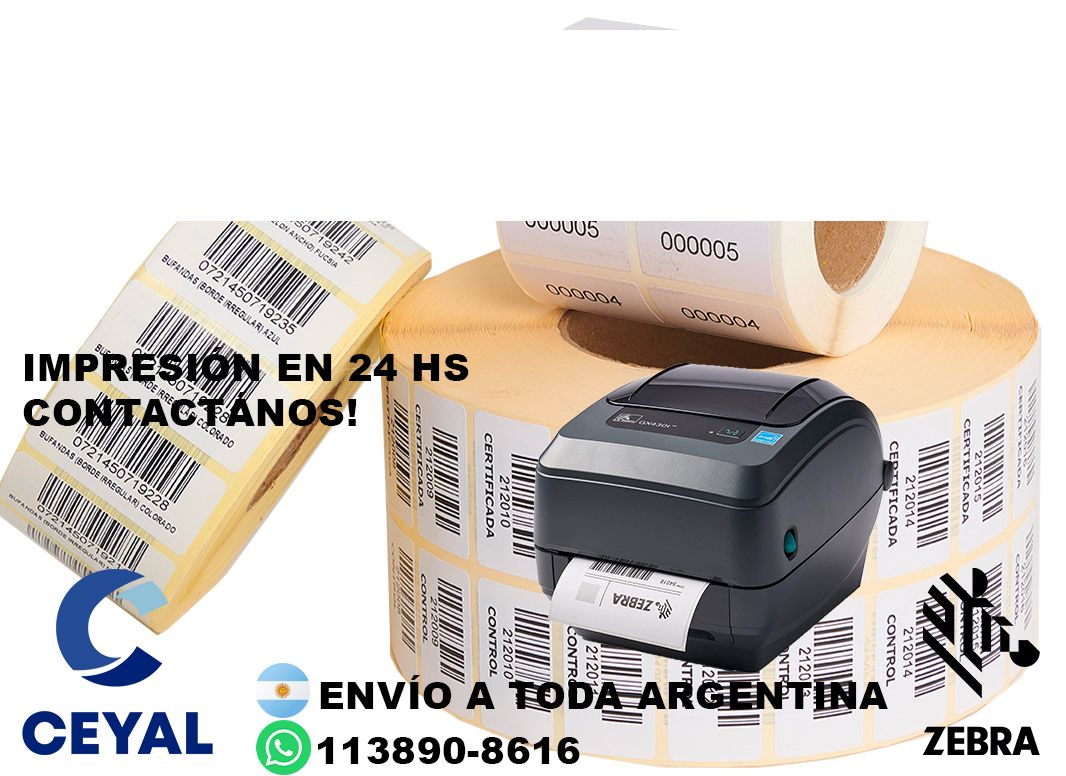 Donde Comprar etiquetas 37 x 71 en AGRONOMIA? Buenos Aires - Stock permanente