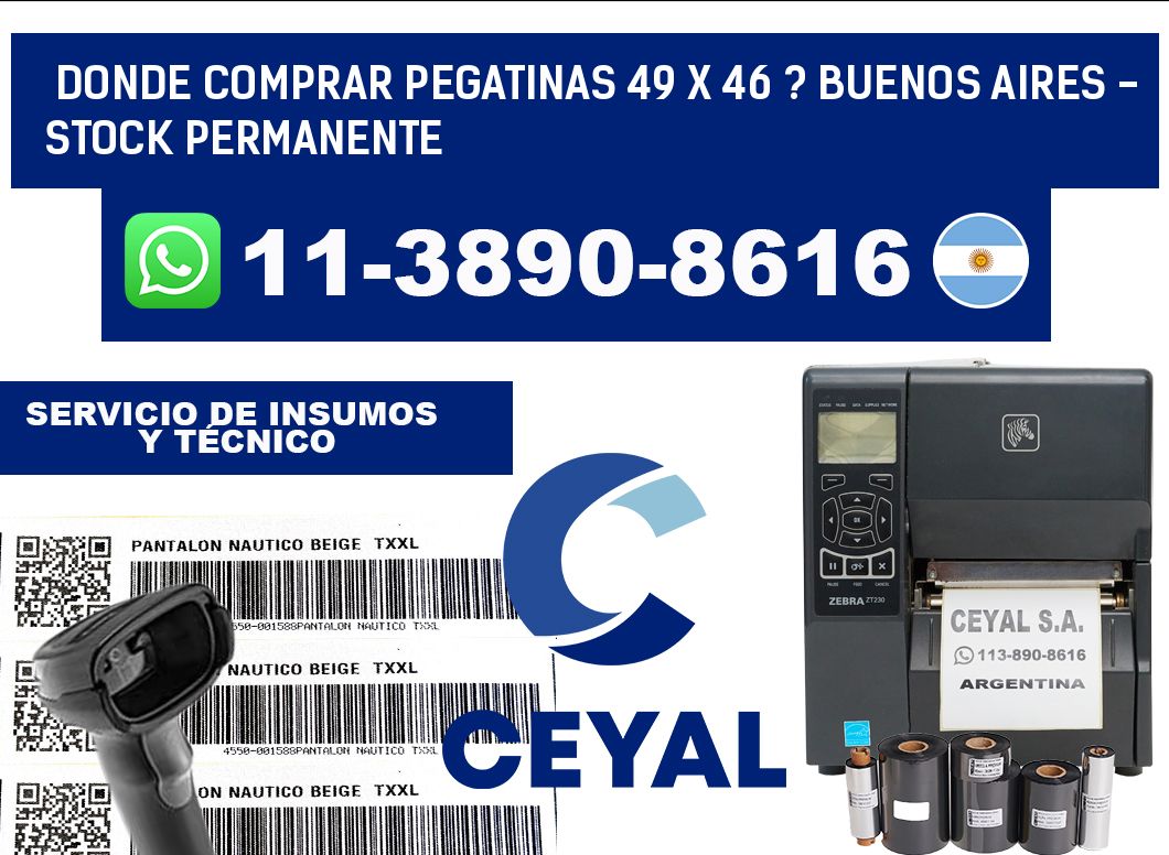 Donde Comprar pegatinas 49 x 46 ? Buenos Aires - Stock permanente
