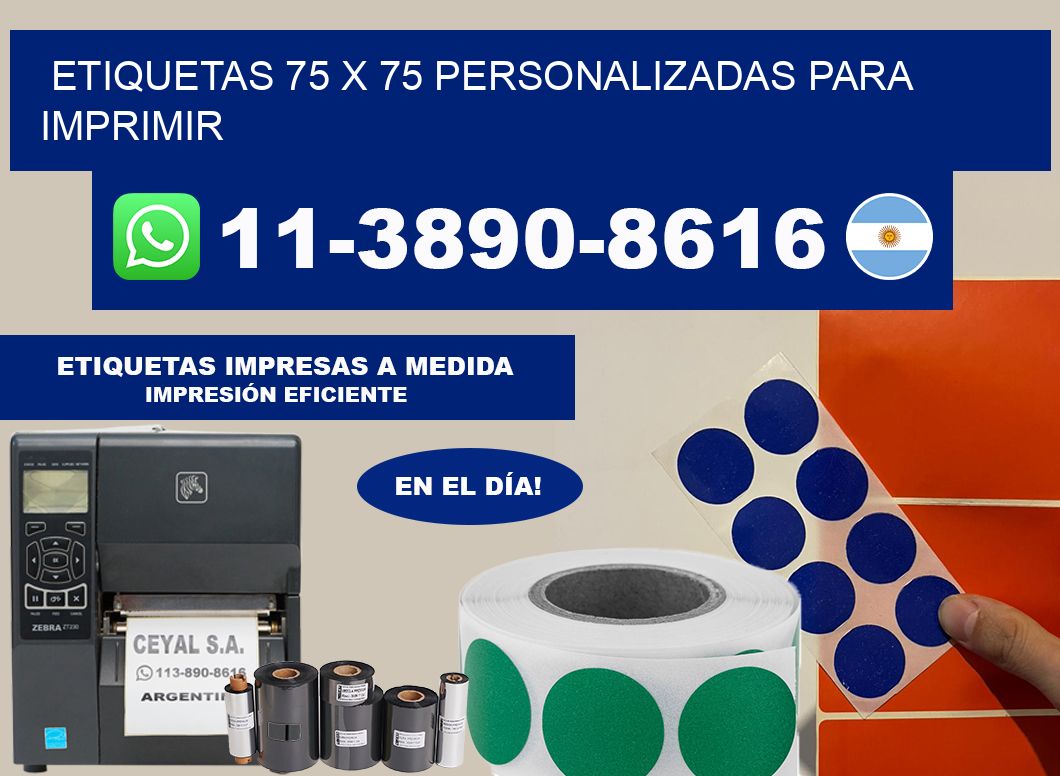 etiquetas 75 x 75 personalizadas para imprimir