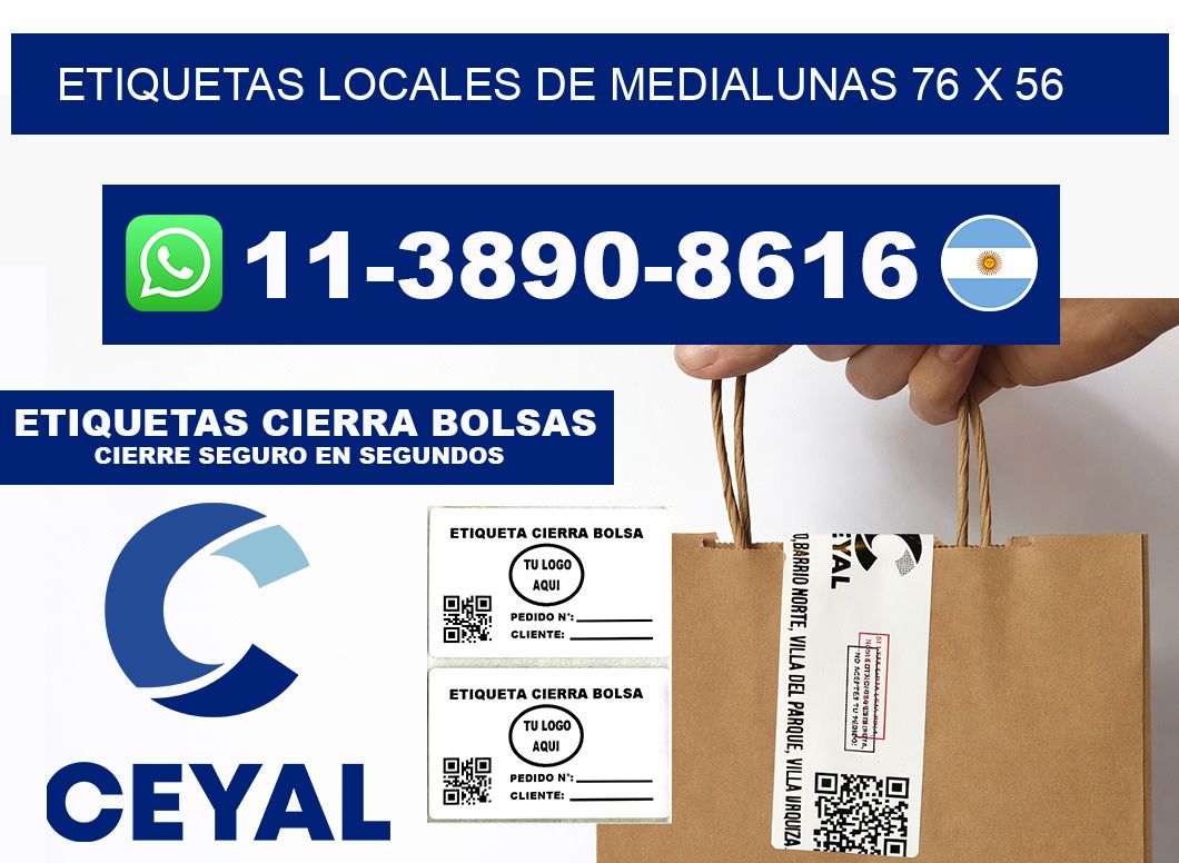 etiquetas locales de medialunas 76 x 56