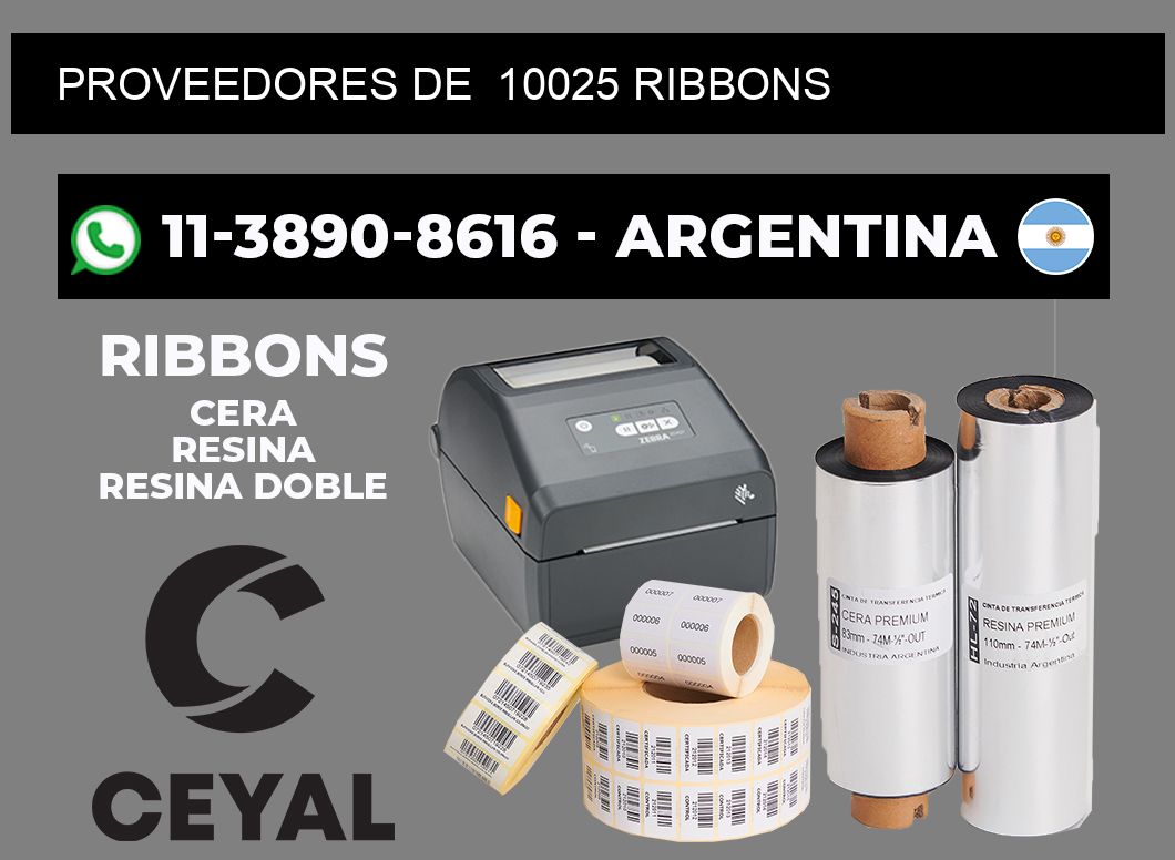 Proveedores de 10025 ribbons