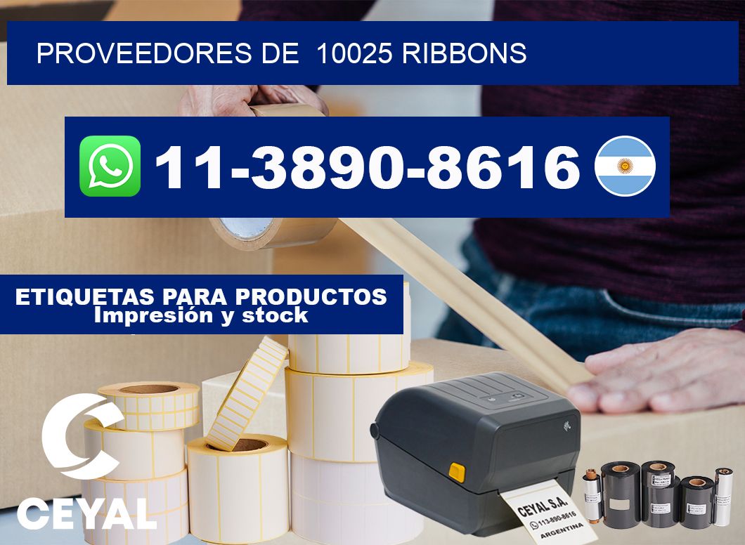 Proveedores de 10025 ribbons