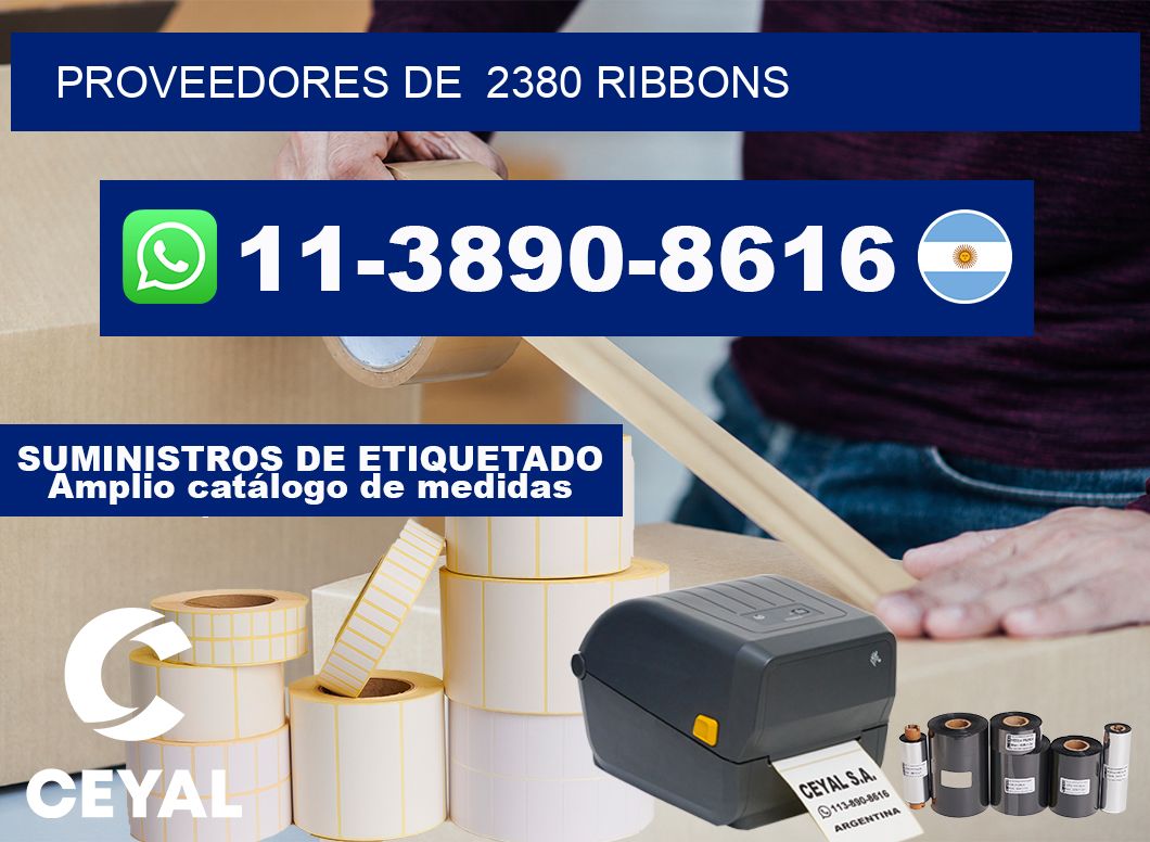 Proveedores de 2380 ribbons