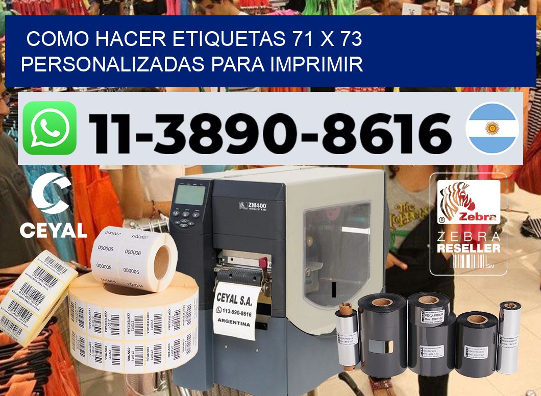 como hacer etiquetas 71 x 73 personalizadas para imprimir