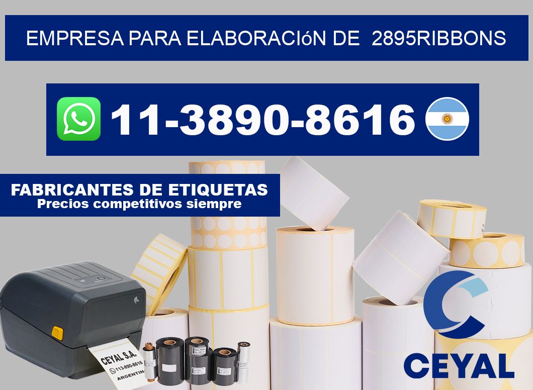 empresa para elaboración de  2895ribbons