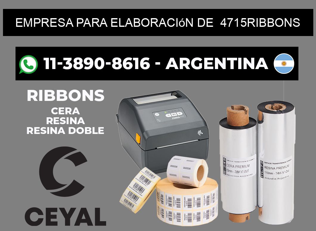 empresa para elaboración de 4715ribbons