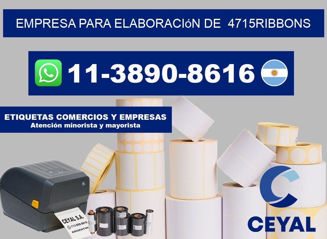 empresa para elaboración de  4715ribbons
