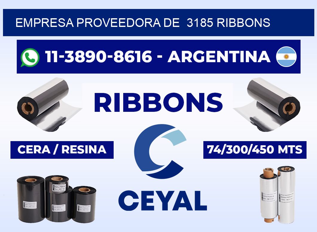 empresa proveedora de 3185 ribbons