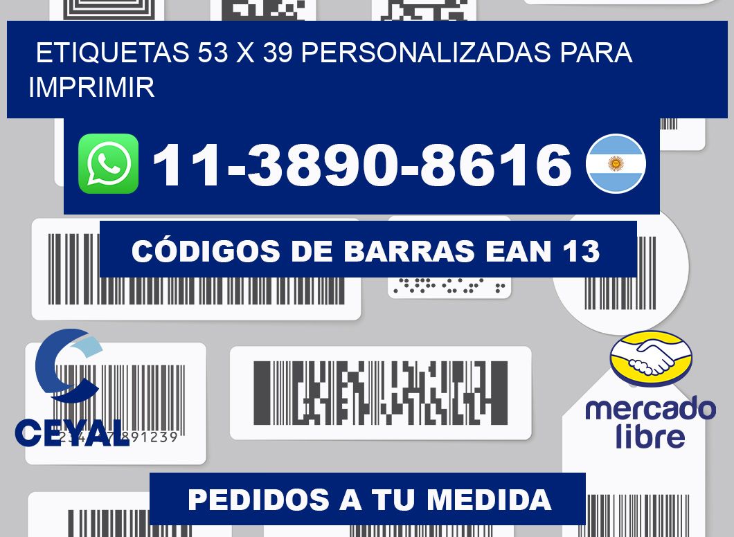 etiquetas 53 x 39 personalizadas para imprimir