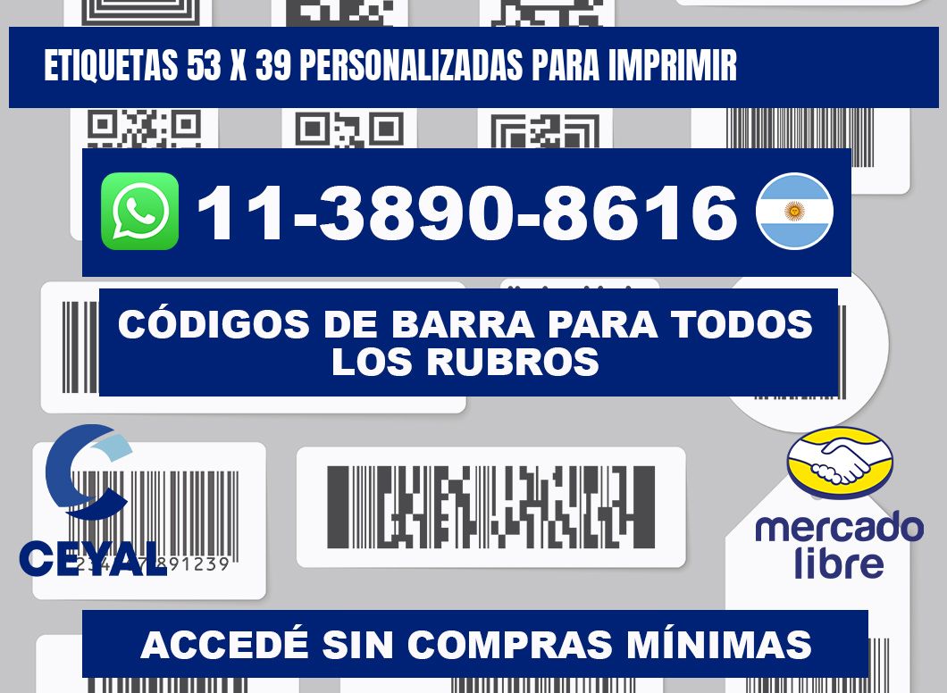 etiquetas 53 x 39 personalizadas para imprimir