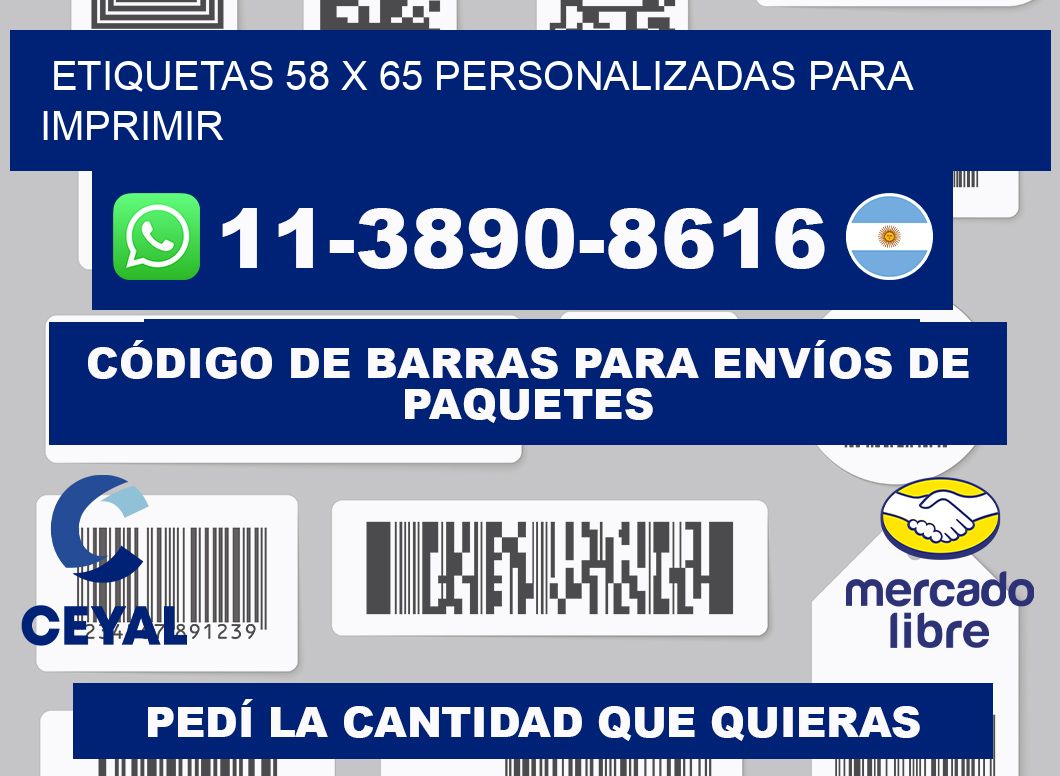 etiquetas 58 x 65 personalizadas para imprimir