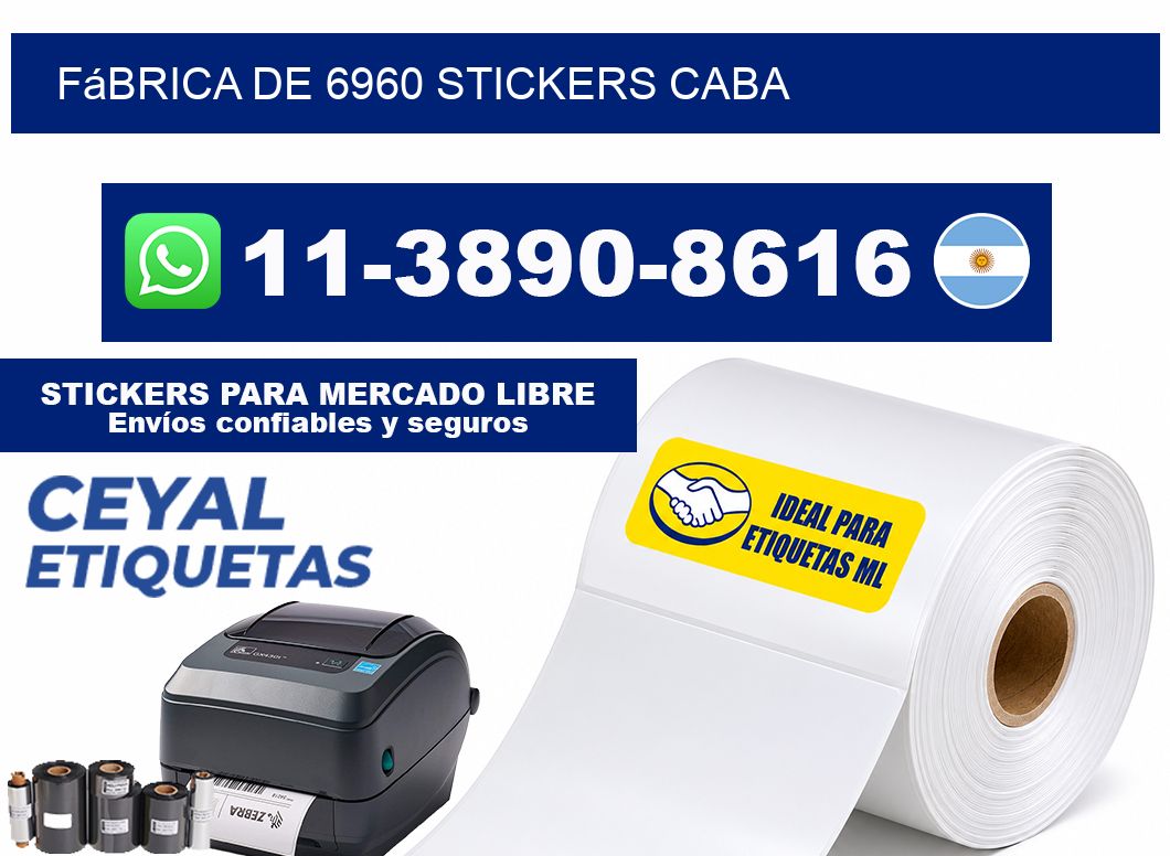 fábrica de 6960 stickers CABA