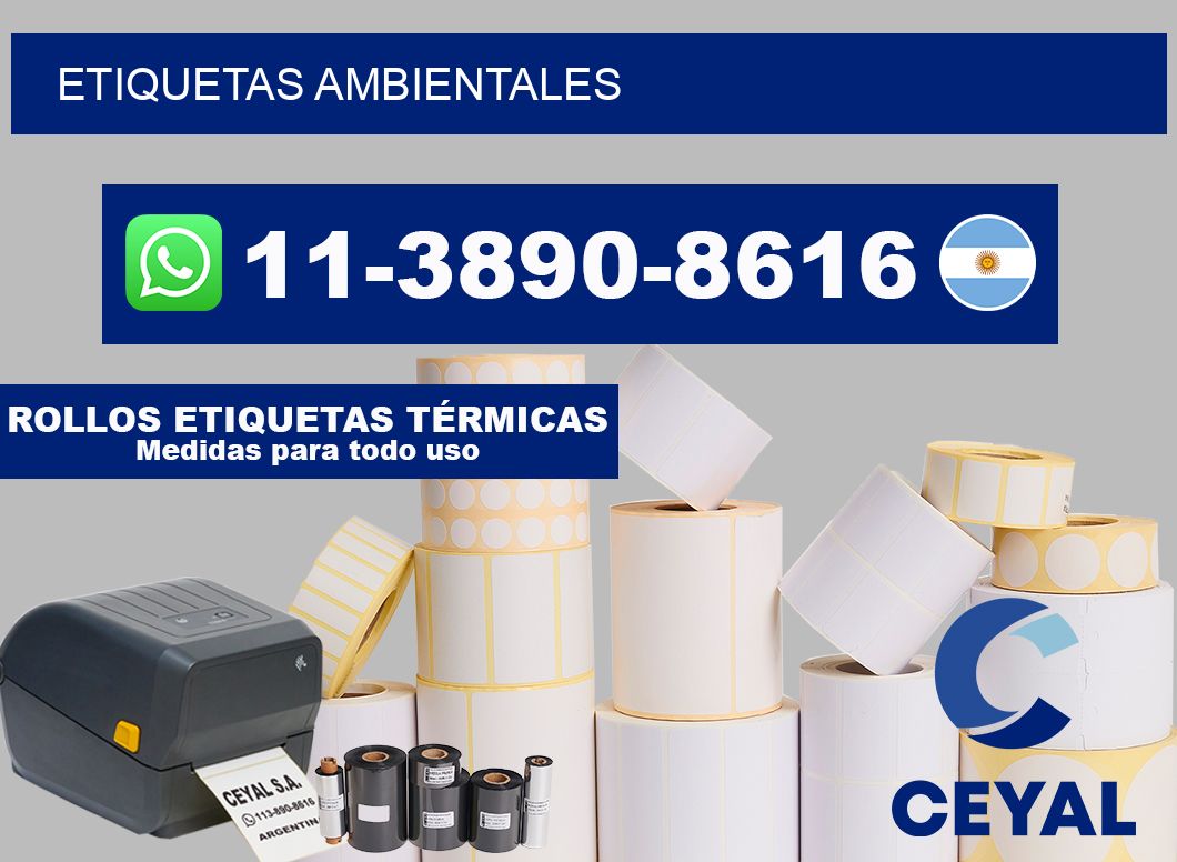 ETIQUETAS ambientales