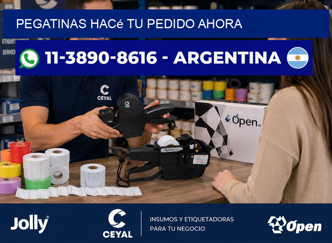 PEGATINAS Hacé tu pedido ahora