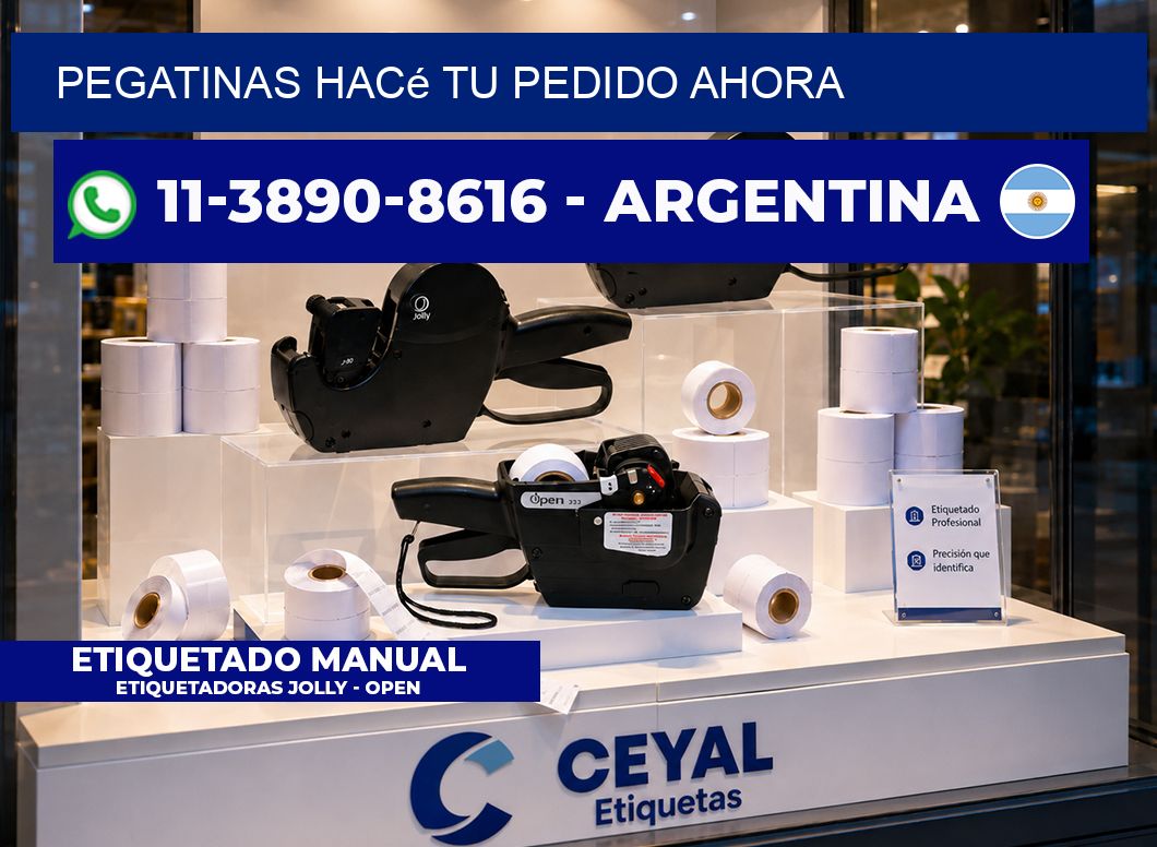 PEGATINAS Hacé tu pedido ahora