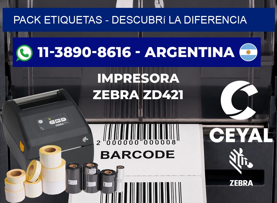pack etiquetas - Descubrí la diferencia