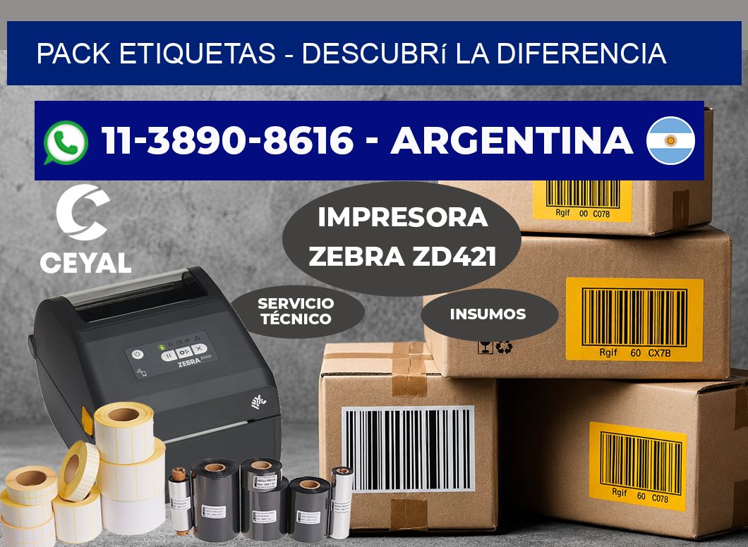 pack etiquetas – Descubrí la diferencia