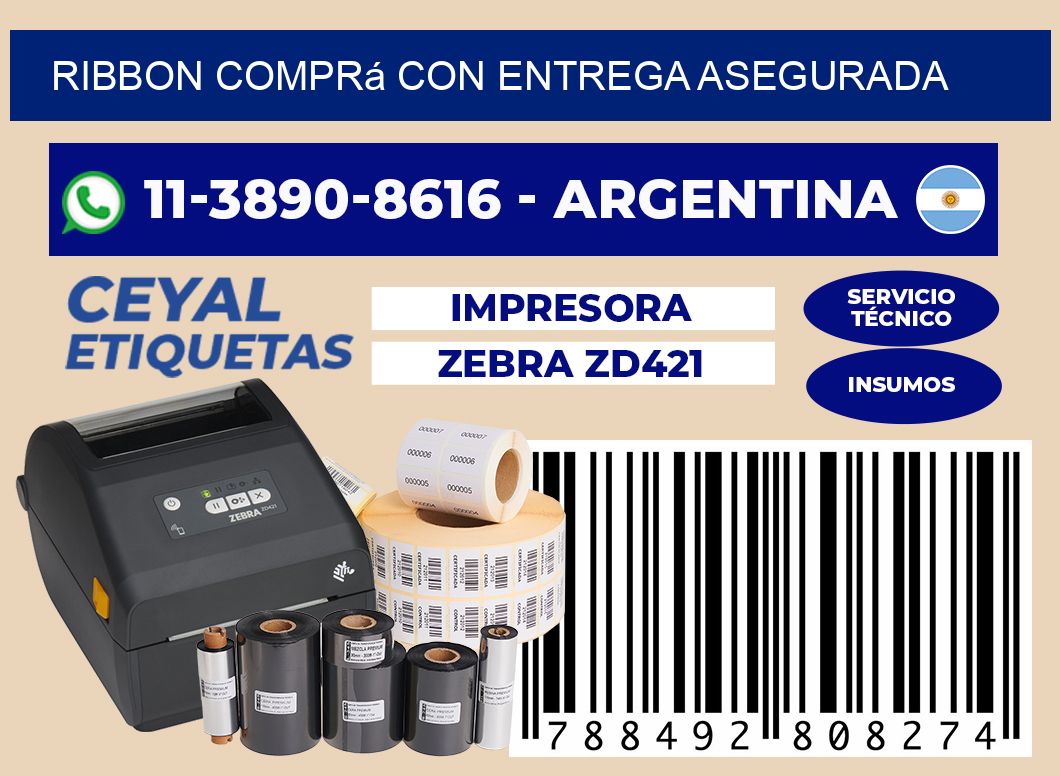 ribbon Comprá con entrega asegurada