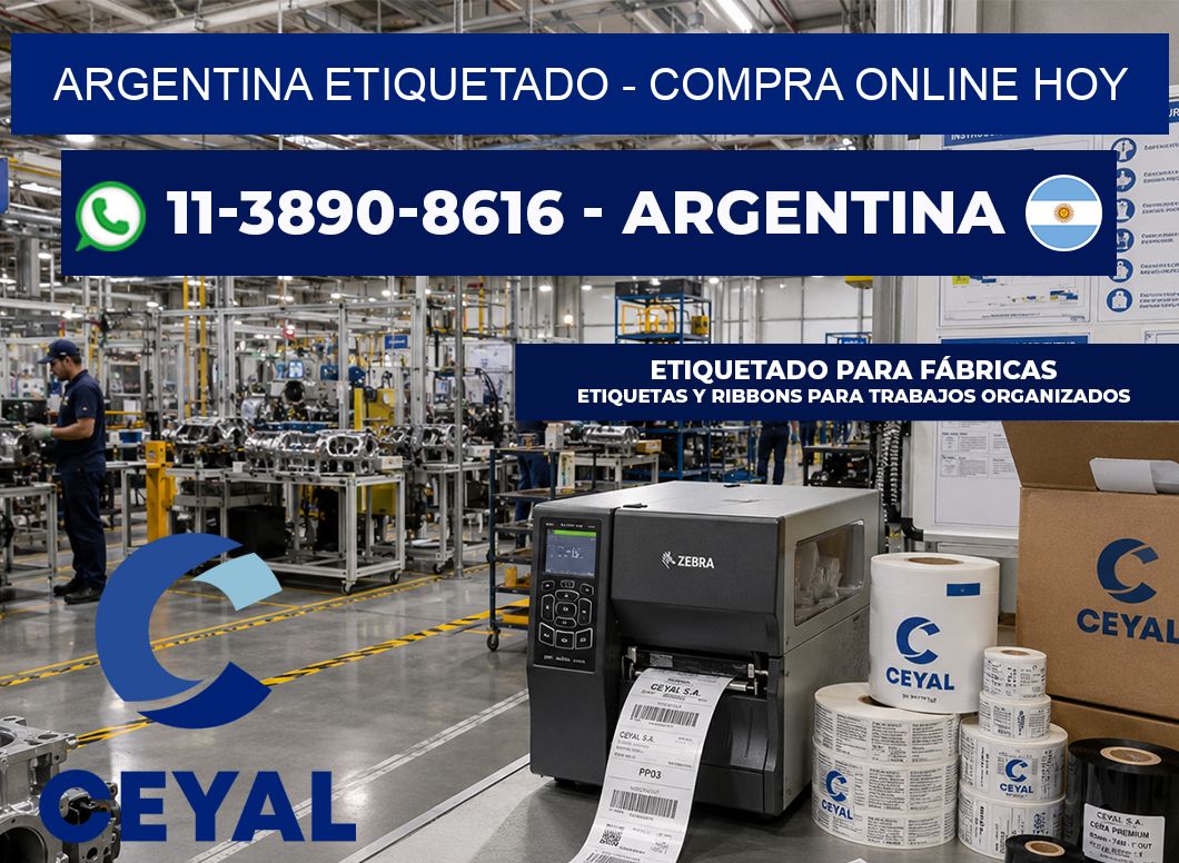 ARGENTINA ETIQUETADO – Compra online hoy