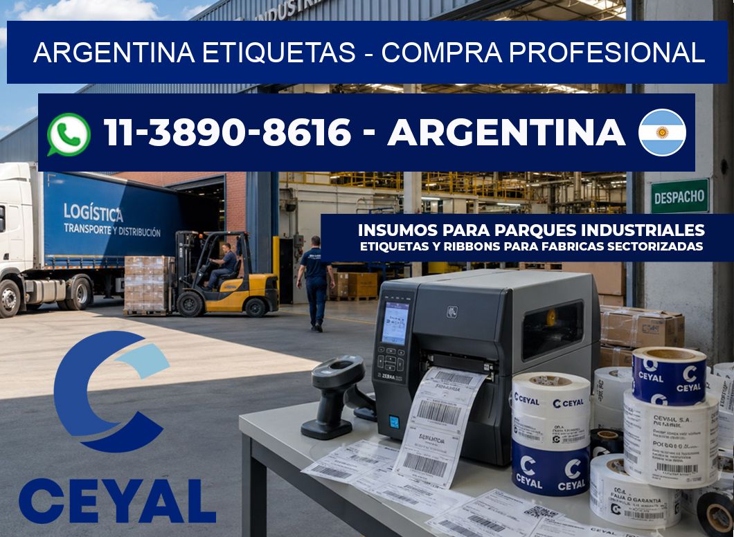 ARGENTINA ETIQUETAS - Compra profesional