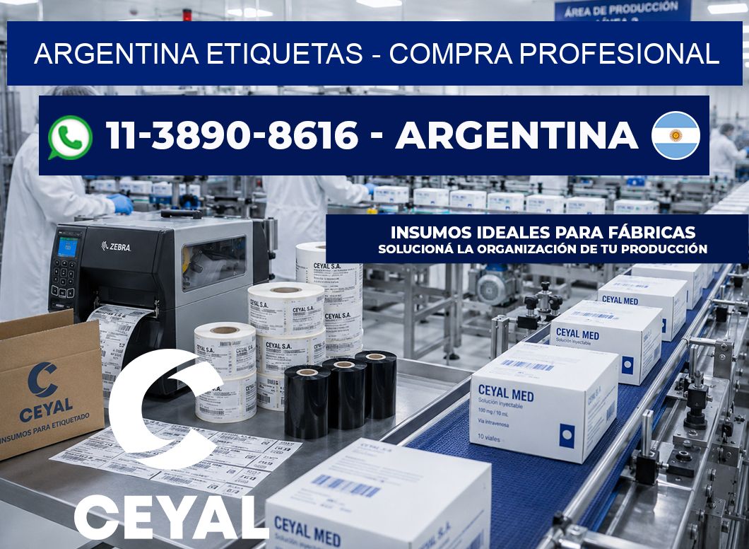 ARGENTINA ETIQUETAS - Compra profesional