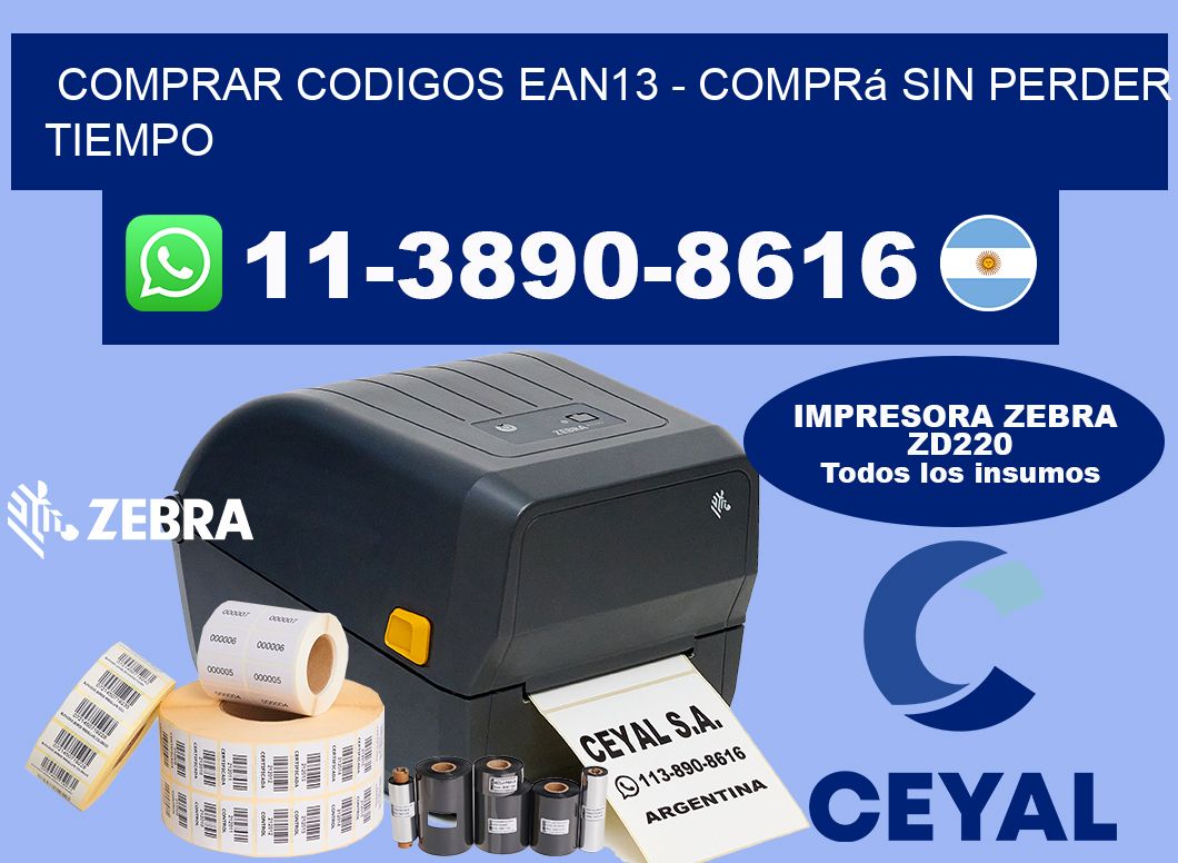 COMPRAR CODIGOS EAN13 - Comprá sin perder tiempo