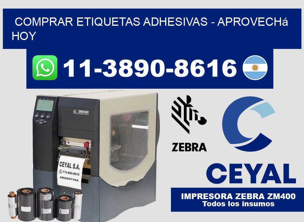 COMPRAR ETIQUETAS ADHESIVAS - Aprovechá hoy