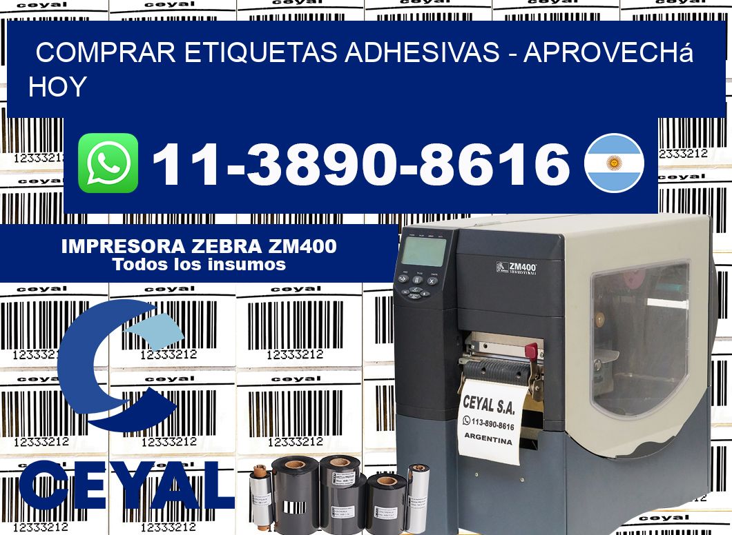 COMPRAR ETIQUETAS ADHESIVAS – Aprovechá hoy