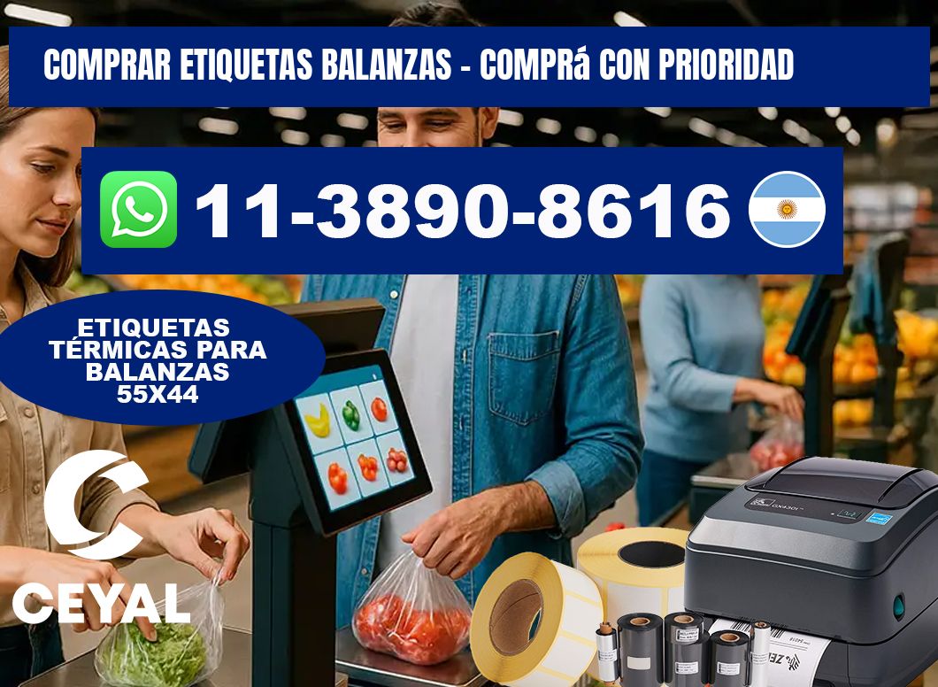 COMPRAR ETIQUETAS BALANZAS - Comprá con prioridad