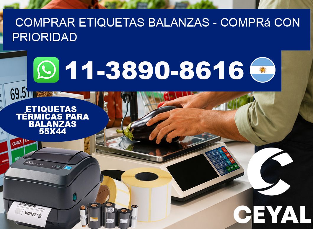 COMPRAR ETIQUETAS BALANZAS – Comprá con prioridad