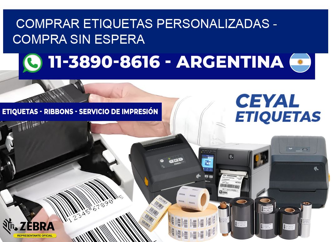 COMPRAR ETIQUETAS PERSONALIZADAS - Compra sin espera