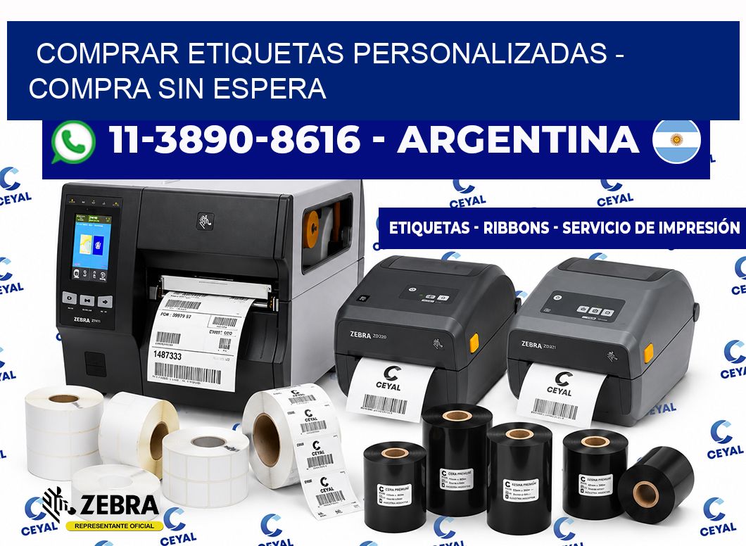 COMPRAR ETIQUETAS PERSONALIZADAS - Compra sin espera