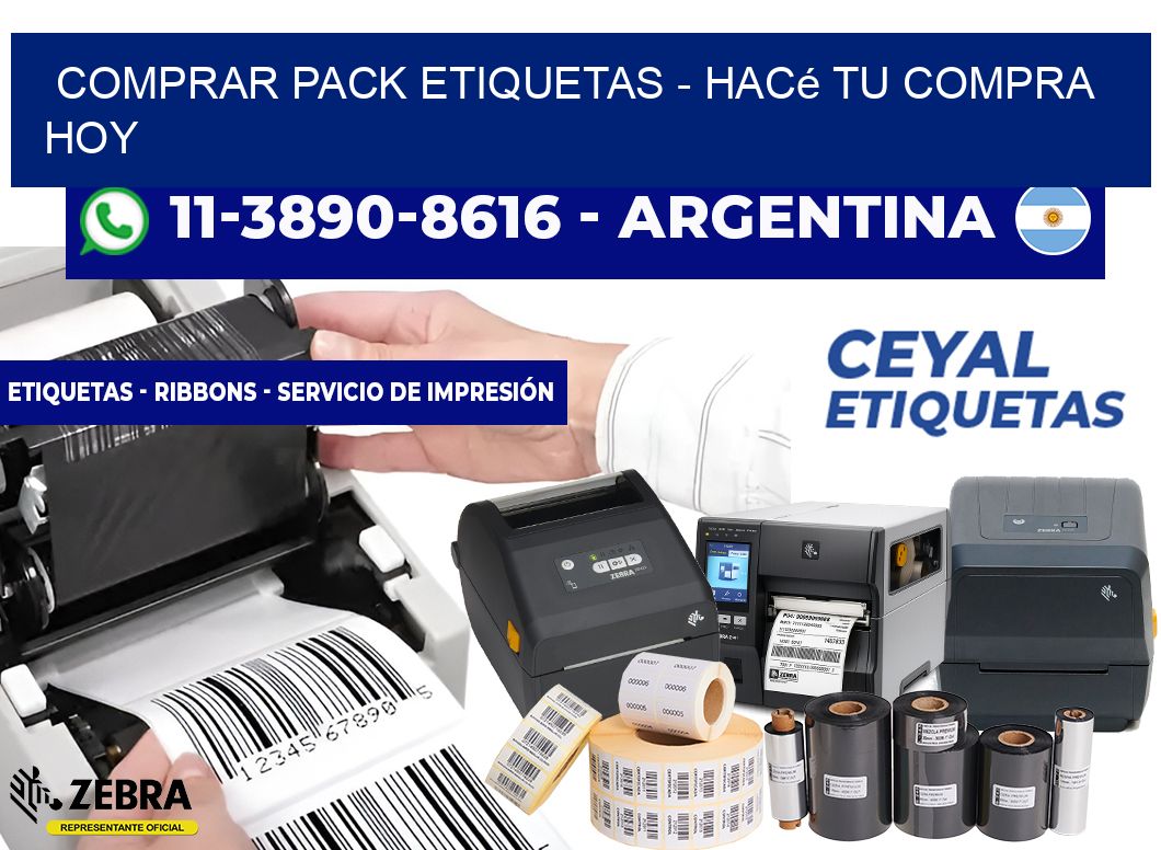 COMPRAR PACK ETIQUETAS - Hacé tu compra hoy
