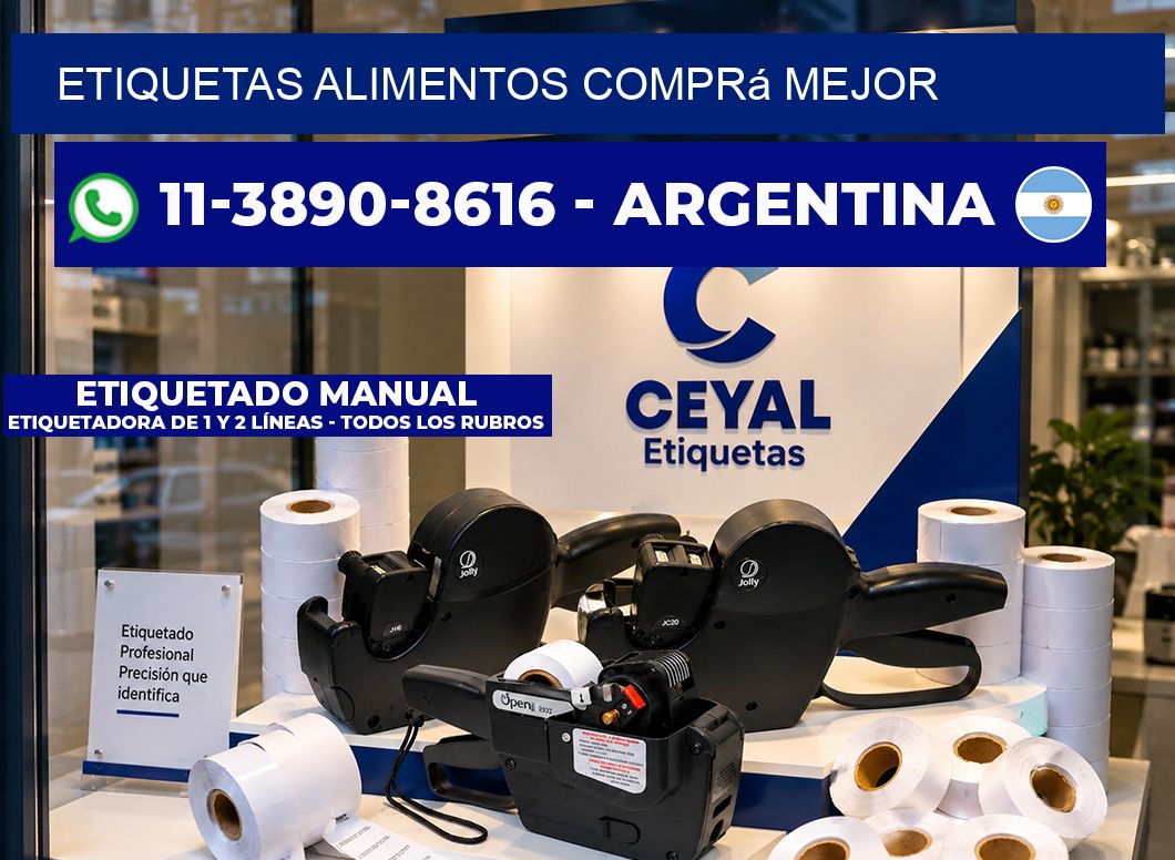 ETIQUETAS ALIMENTOS Comprá mejor