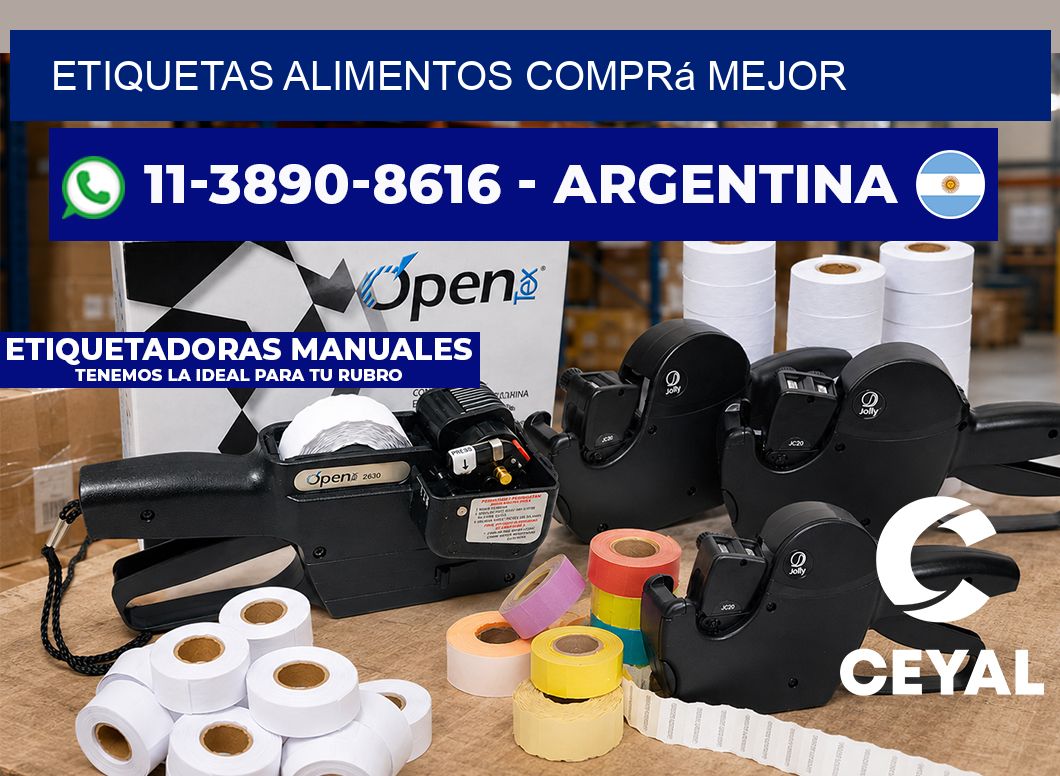 ETIQUETAS ALIMENTOS Comprá mejor