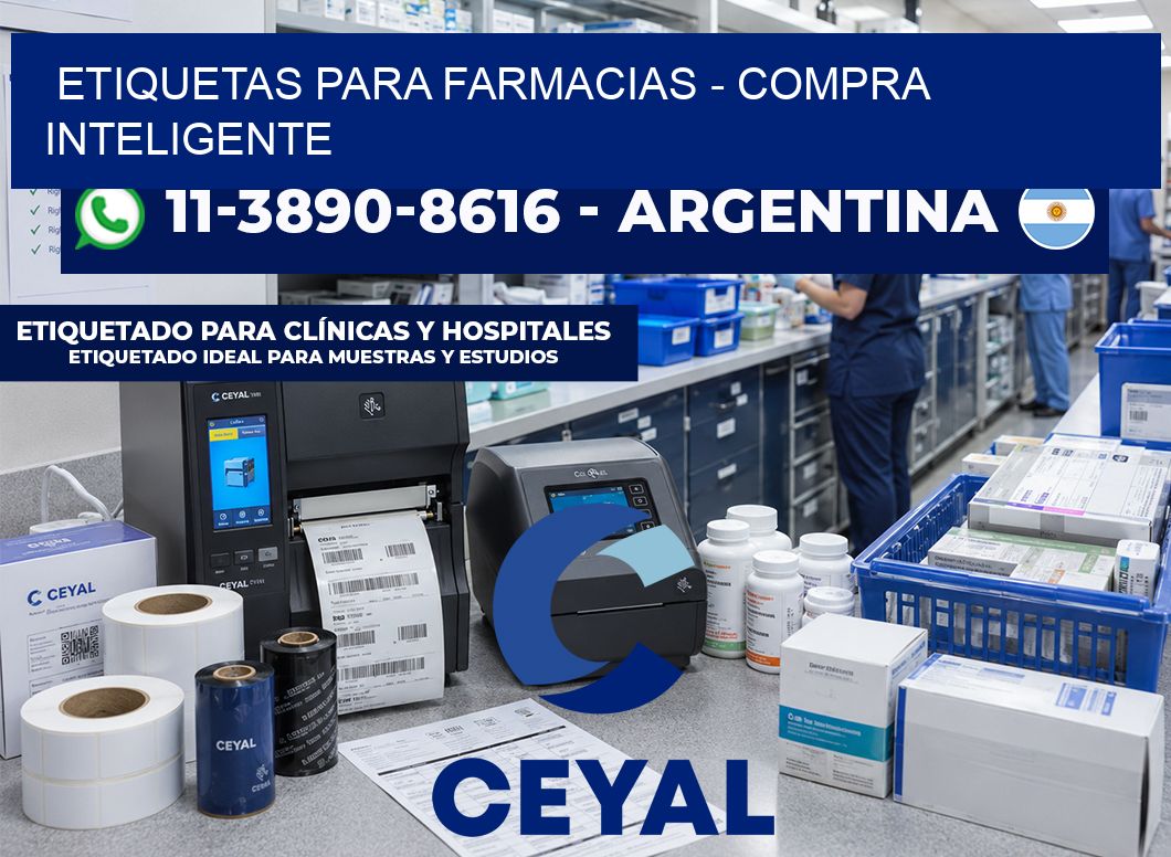 ETIQUETAS PARA FARMACIAS - Compra inteligente