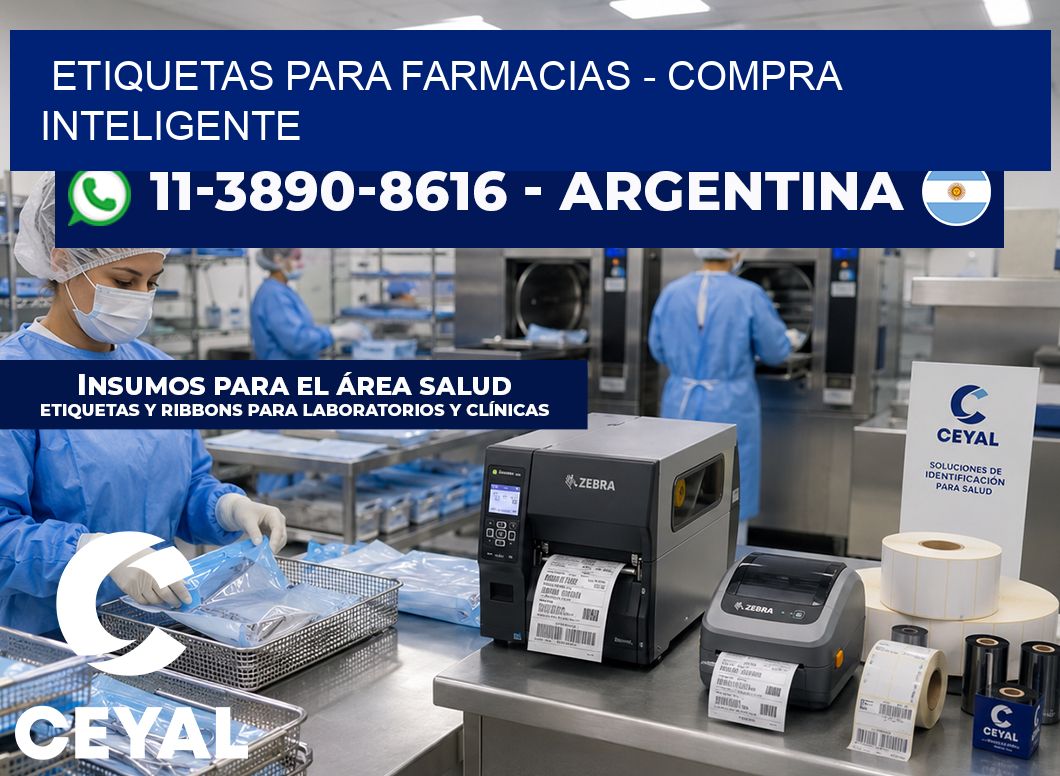 ETIQUETAS PARA FARMACIAS – Compra inteligente