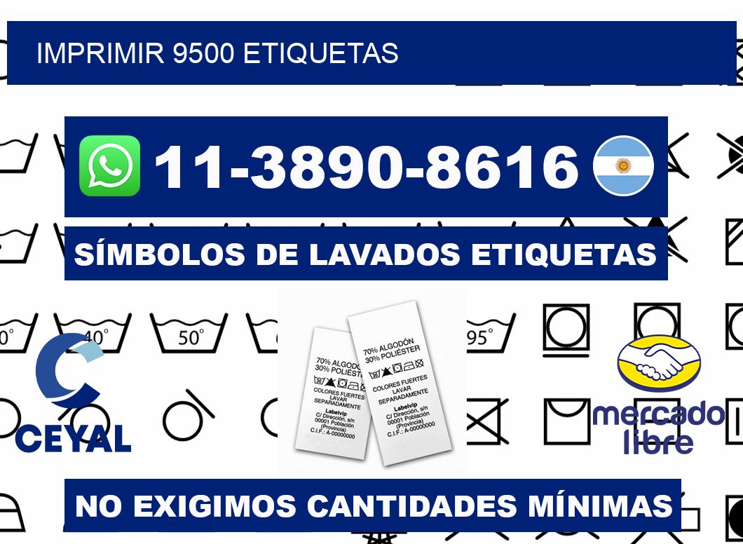 IMPRIMIR 9500 ETIQUETAS