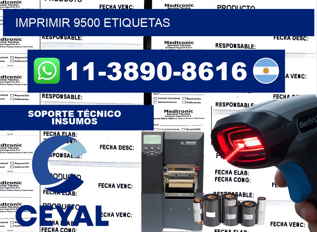 IMPRIMIR 9500 ETIQUETAS