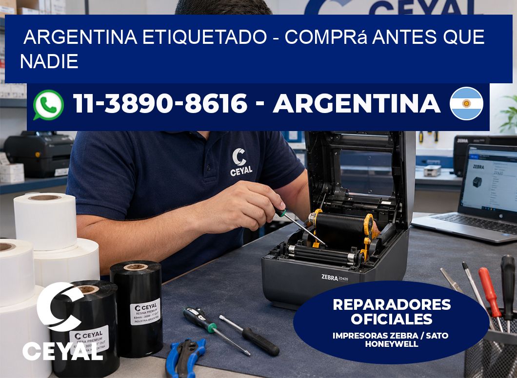 ARGENTINA ETIQUETADO – Comprá antes que nadie