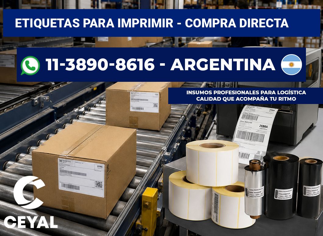 ETIQUETAS PARA IMPRIMIR – Compra directa