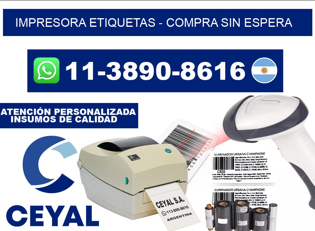IMPRESORA ETIQUETAS - Compra sin espera