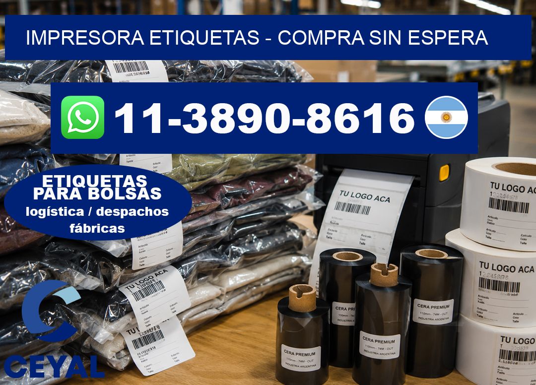 IMPRESORA ETIQUETAS – Compra sin espera