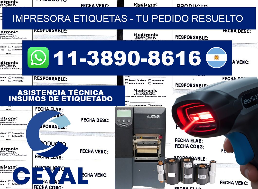 IMPRESORA ETIQUETAS - Tu pedido resuelto