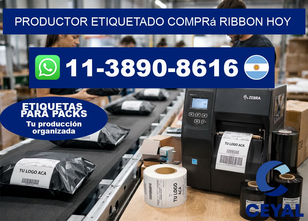 PRODUCTOR ETIQUETADO Comprá ribbon hoy